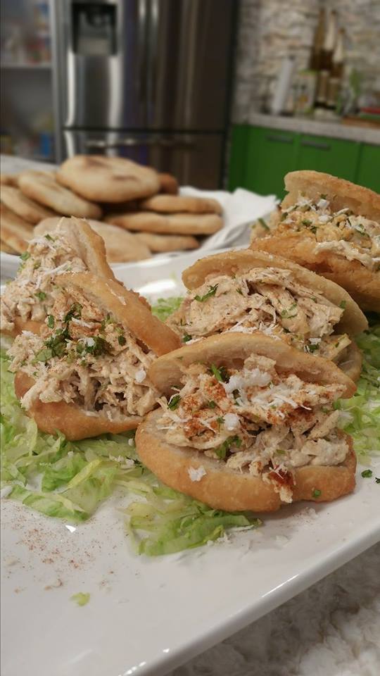 Arepas de coco