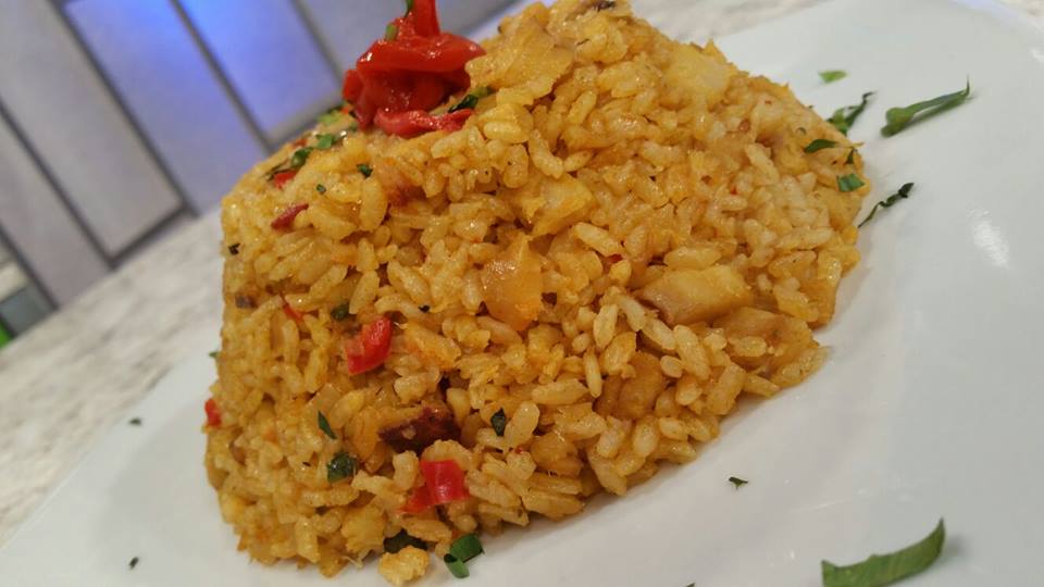 Arroz con bacalao
