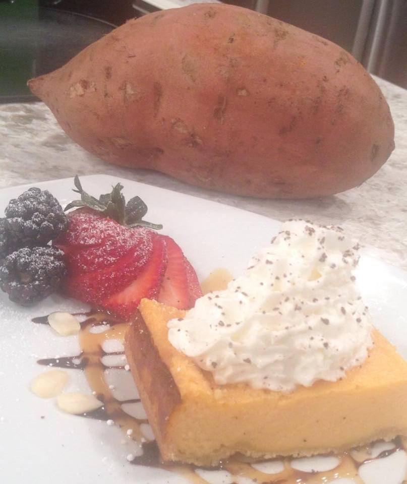 Cheesecake de batata mamella