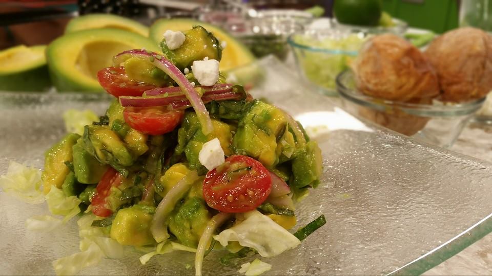 Ensalada de aguacate