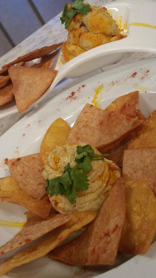 Humus de garbanzos