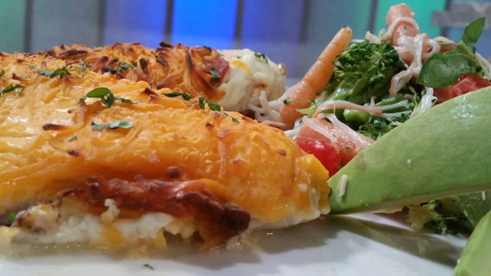 Pechuga cremosa al horno
