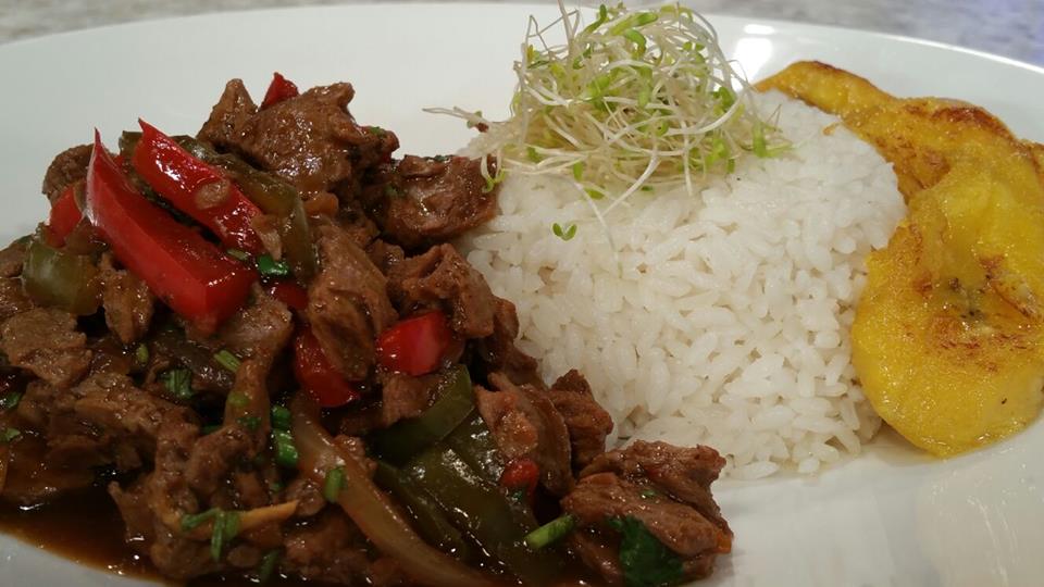 Pepper steak de carne soya