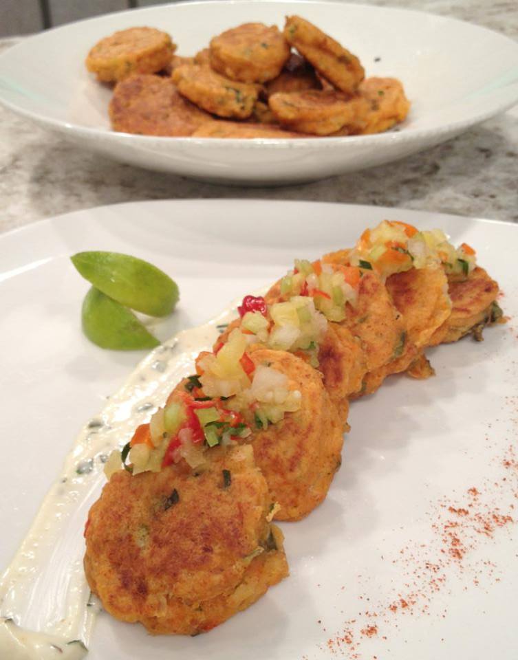 Tartitas de bacalao