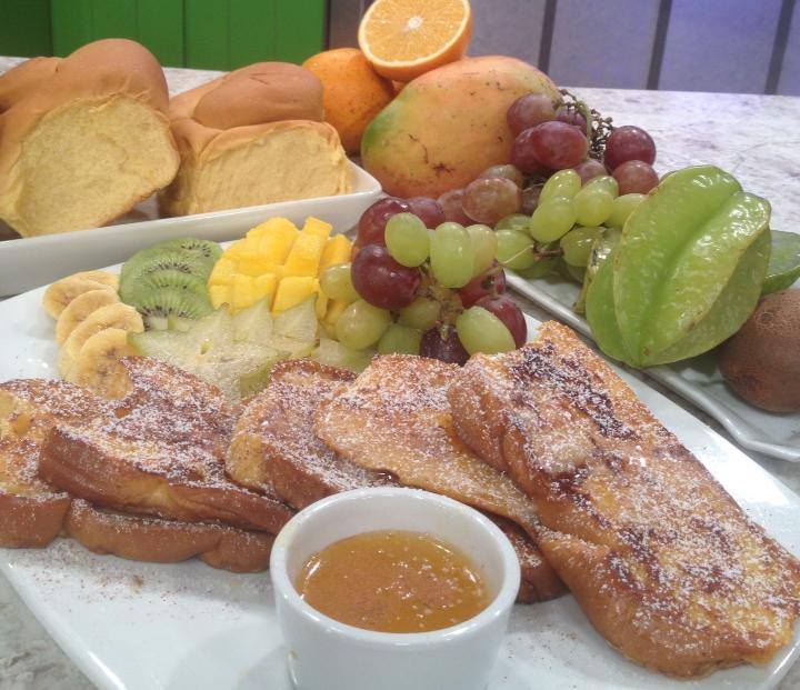 Tostadas francesas de mallorca con syrup de china