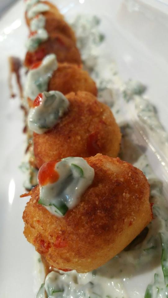 Croquetas de Dip de pollo
