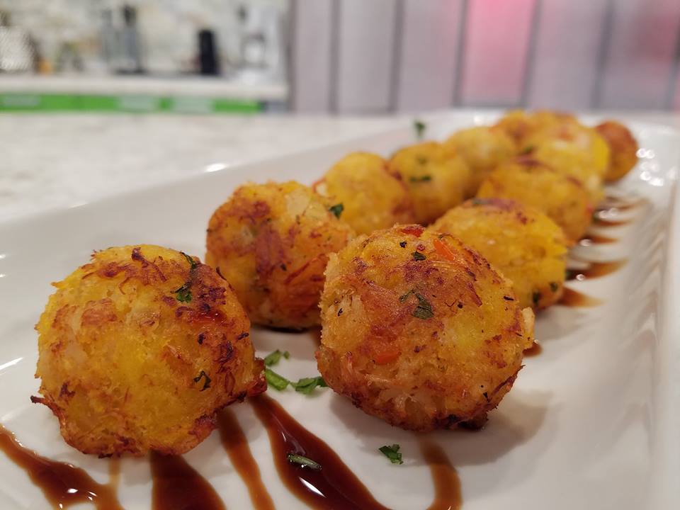 Croquetas de amarillos y carne