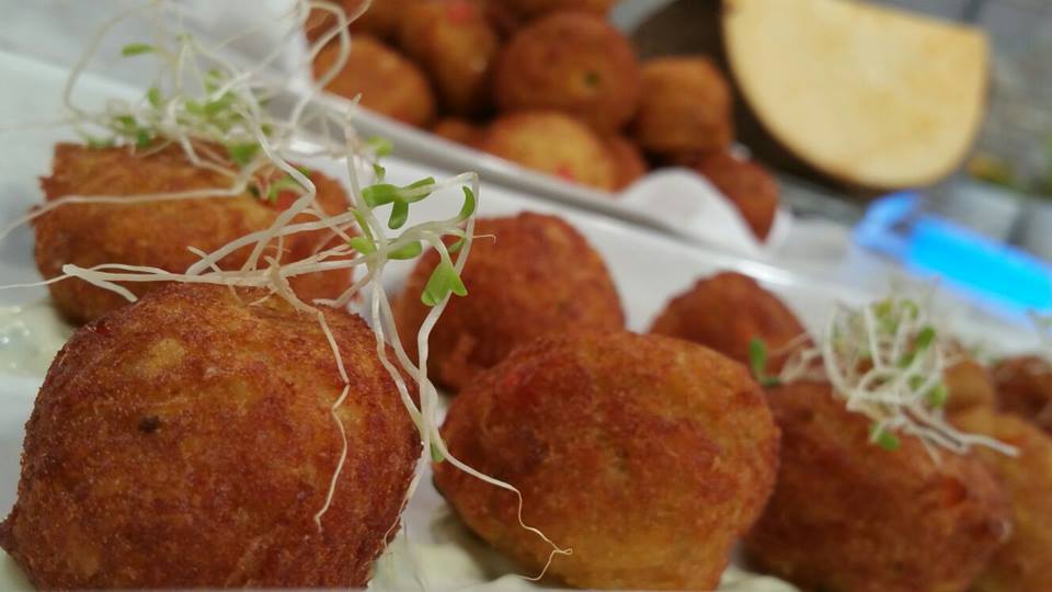 Croquetas de bacalao y ñame