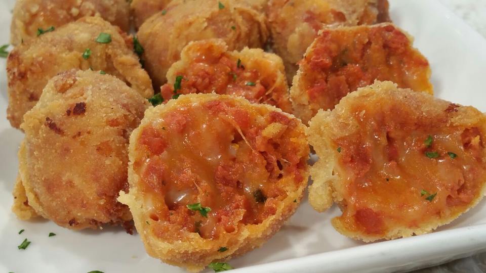 Croquetas de pizza