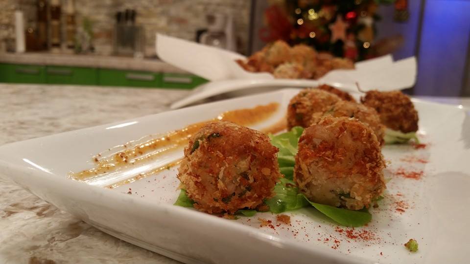 Croquetas de pollo y malanga