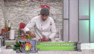 Espaguetis con Jamonilla